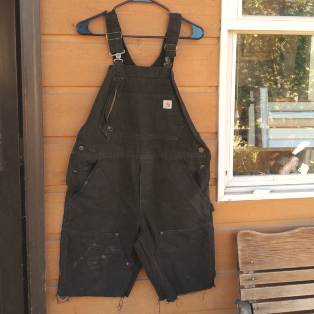 Carhartt Overall Cut Off Shorts - Size 10